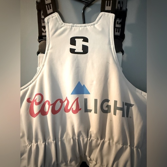 Ltd Edition Coors Ice Fishing And Snowmobiling Bibs by Striker Men's Sz XL NWOT - Picture 9 of 14